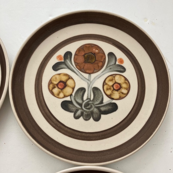 Salad Plate Mayflower by DENBY-LANGLEY Set of 4 - Picture 4 of 8